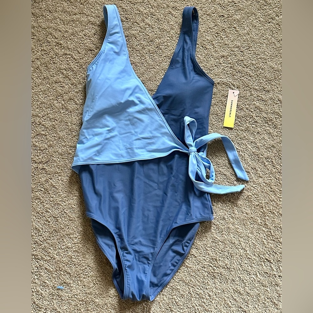 NWT - Summersalt 8 Long Torso Perfect Wrap Swimsuit